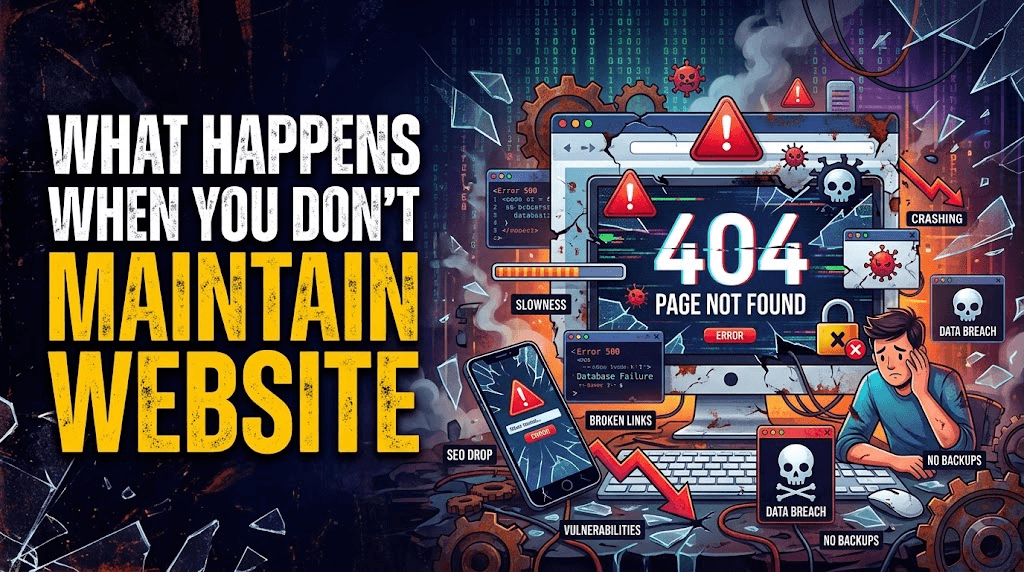 What Happens If You Don't Maintain Your Website? (Real Business Consequences)