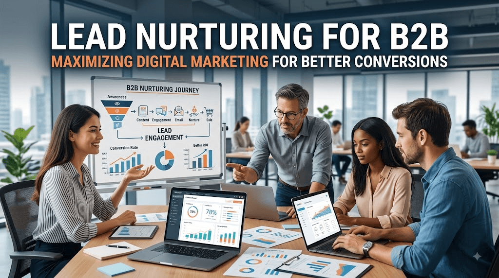 Lead Nurturing for B2B: Maximizing Digital Marketing for Better Conversions